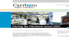 Desktop Screenshot of carrborofamilypharmacy.com